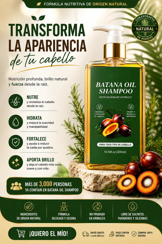 BatanaPure Cabello Más Fuerte y Brillant - Imagen 1